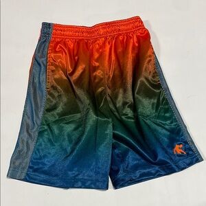 Gradient Ombré Athletic Boys Shorts‎ Size Medium 8 - 4221